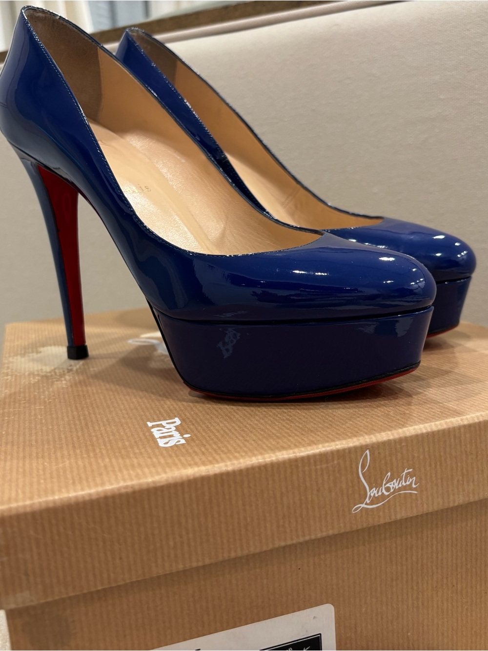 Christian Louboutin Bianca 120 platform pump